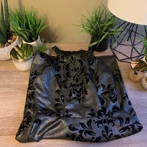 NWOT Silver Fit and Flare Dress